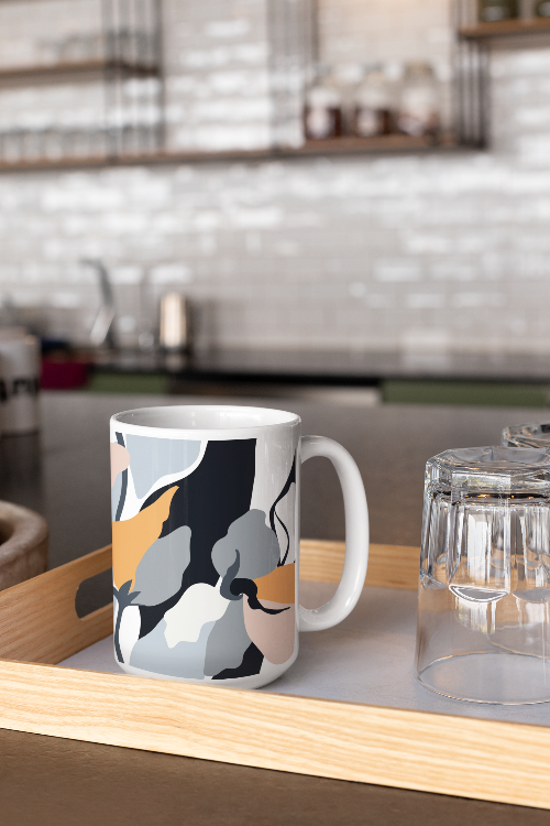 White 15oz Ceramic Mug