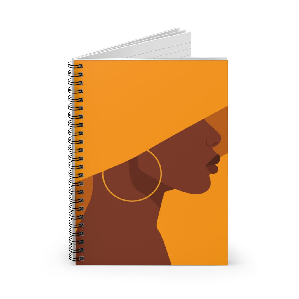 Yellow Hat lady Notebook