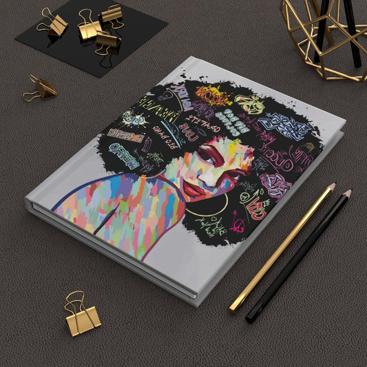 Fearlessly Beautiful Hardcover notebook