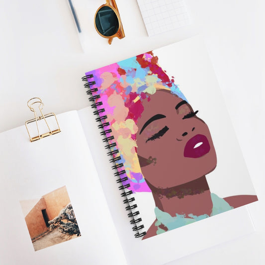 Colorful Headwrap Notebook