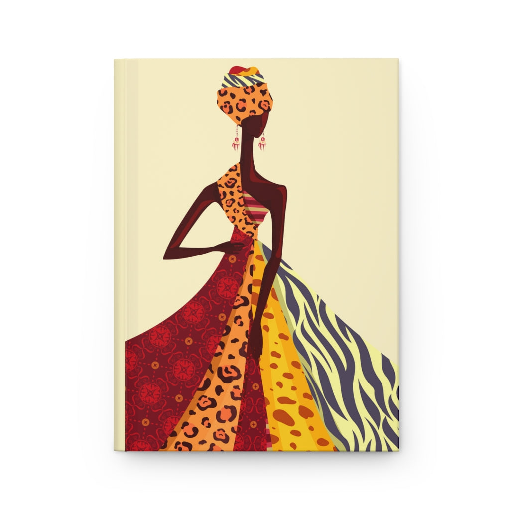 African Queen Hardcover notebook