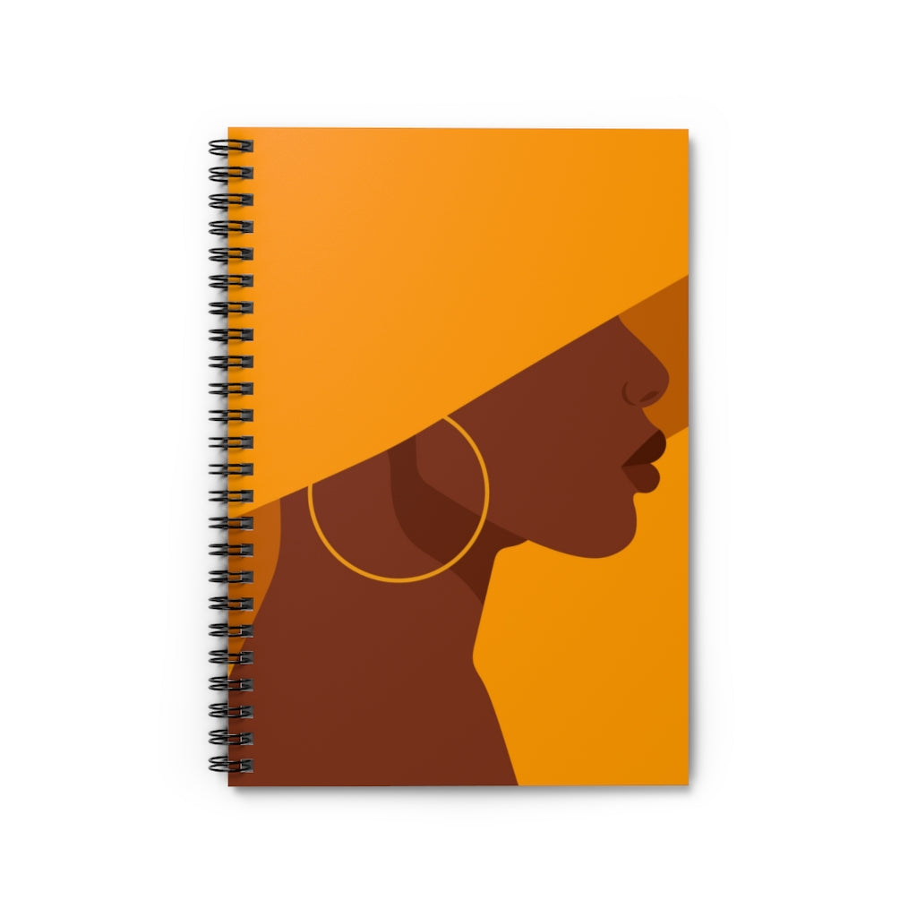 Yellow Hat lady Notebook