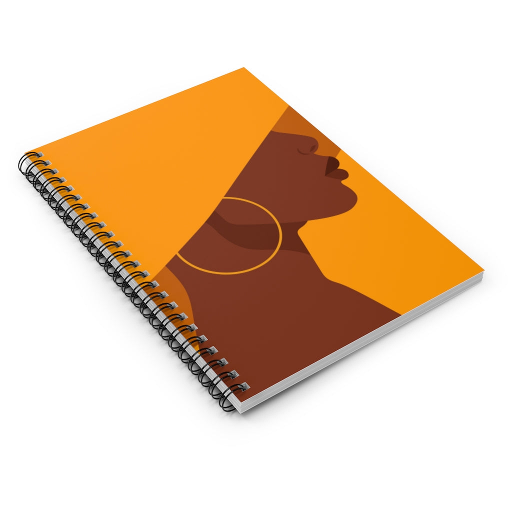 Yellow Hat lady Notebook